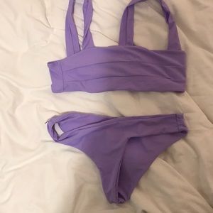 Zaful bikini lavender NWT